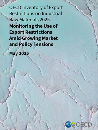OECD Inventory of Export Restrictions on Industrial Raw Materials 2025 cover
